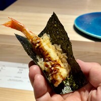 鮨 おにかい×2 - 海老天海苔巻き