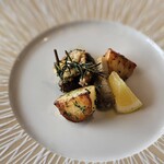 アル・ケッチァーノ  - タラのカマとジャガイモのオーブン焼き