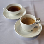 Al che-cciano - コーヒーまたはあるけっ茶から選べます