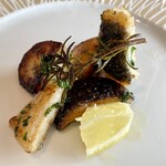 アル・ケッチァーノ  - タラのカマとジャガイモのオーブン焼き