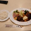 Resutoranhanazono - 料理写真:令和6年2月 ランチタイム(11:30〜14:00)
Aランチ 税込1110円
ハムサラダ、カスタミンチ、エビフライ、ポークステーキ、ライス