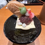 Toyosu Fukurasuzume - 北海道あんバター鯛モナカ