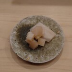 日本橋蛎殻町 すぎた - ガリ追加