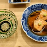 日本橋蛎殻町 すぎた - 鮟肝の甘辛煮と新政の貴醸酒「陽乃鳥」