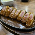 えいすけ - ビーフカツレツ定食・デミグラスソース