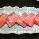 Sumibiyakiniku Shinsai - 厚切り上塩タン