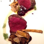 レフェルヴェソンス - 蝦夷鹿のロースト　赤ワインとすぐりソース