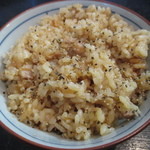 中華ソバ 伊吹 - 炊き込みご飯　150円