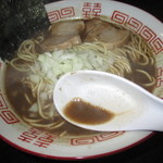 中華ソバ 伊吹 - オープニング限定「イカマソバ」　※烏賊煮干しよカマス煮干しで出汁をとった限定ラーメン　750円