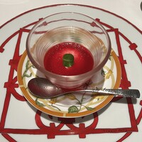 フレンチ割烹 宿 - ビーツのムース