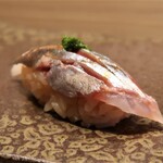 Kagurazaka Sushi Yasaka - アジ