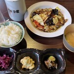 ミュージックバーTORI-K - 回鍋肉定食