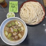 武蔵野うどん しん - 柚子塩肉汁うどん(麺量700g)