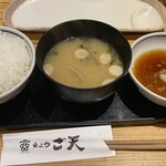 天ぷら ご天 - ご飯、漬物、明太子などは食べ放題！！