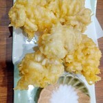 情熱海鮮 サンボ - 白子の天ぷら 700円