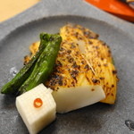 割烹 やました - 烏賊の海胆焼き　抜群の焼き加減