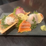 溝の口 創作居酒屋 にそろ - お造り５種盛り合わせ