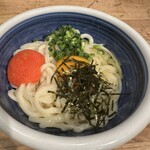 うどんや 栖（すみか） - 明太バター釜玉うどん