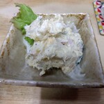 とん八 - ポテトサラダ(ハーフ) 280円(税込)(2024年2月21日撮影)