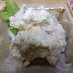 とん八 - ポテトサラダ(ハーフ) 280円(税込)(2024年2月21日撮影)