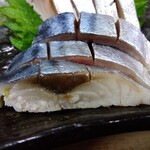 とん八 - しめ鯖 520円(税込)(2024年2月21日撮影)