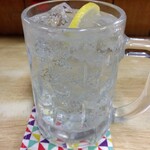 とん八 - 酎ハイ 350円(税込)(2024年２月14日撮影)