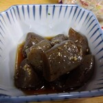 とん八 - こんにゃくピリ辛炒め 380円(税込)(2024年２月14日撮影)