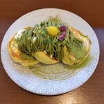 The Olive Cafe - 料理写真:抹茶モンブランパンケーキ