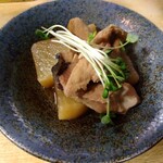 とん八 - ぶり大根煮 420円(税込)(2024年1月25日撮影)