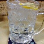 とん八 - 酎ハイ 350円(税込)(2024年1月25日撮影)