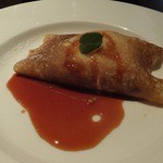 エノテカ・ラ・リコルマ - クレープ。