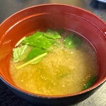 Edo Shibazushi - お味噌汁