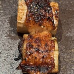 YAKITORI 燃 es - 飛騨一本太ねぎの皮巻き関東鰻仕立て