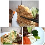 Capriccio Shokudo - ◆ The Chicken Nanban is large, tender, and delicious. 
                      ◆ It comes with not only vegetables but also a small portion of pasta and potato salad, making it a delightful meal.♪