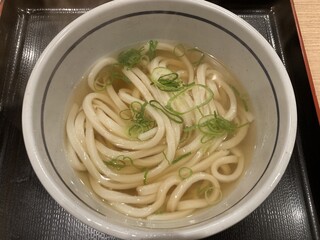 おにやんま - かけうどん（温／並）