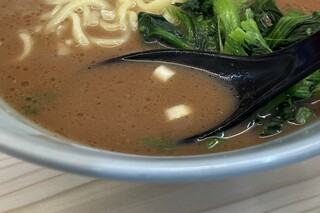 らーめん武道家 口 - スープ