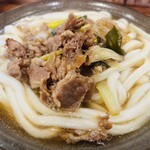 Makino Udon - メニュー:肉うどん ¥600(税込)