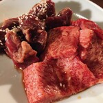 焼肉 おごせ - 赤身盛り