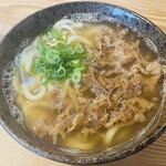 Katsumiya - メニュー:肉うどん ¥680(税込)