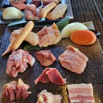 にわのとり - にわのとり定食です。