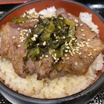 青葉城フードコート - ミニ牛たん丼