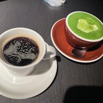 グリーン ハウス ヴァルト - コーヒーと抹茶ラテ