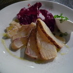 真ダイのくんせい　サワークリーム添え　絶品！