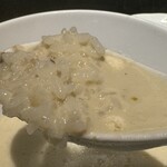 麦処 八と丁 - 〆濃厚牡蠣クリーミーリゾット