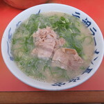 元祖ラーメン長浜家 - ラーメン　500円