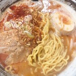 Menya Tomiyoshi - 赤辛味噌ラーメン