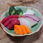 かぶと - お新香