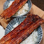 かぶと - うな丼にして頂きます