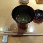鮨し人 - 味噌汁