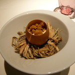 ライラ - ３．前菜①卵（黄味とオニオンの色々コンビネーション焼きチーズかけ）2014.1.1x